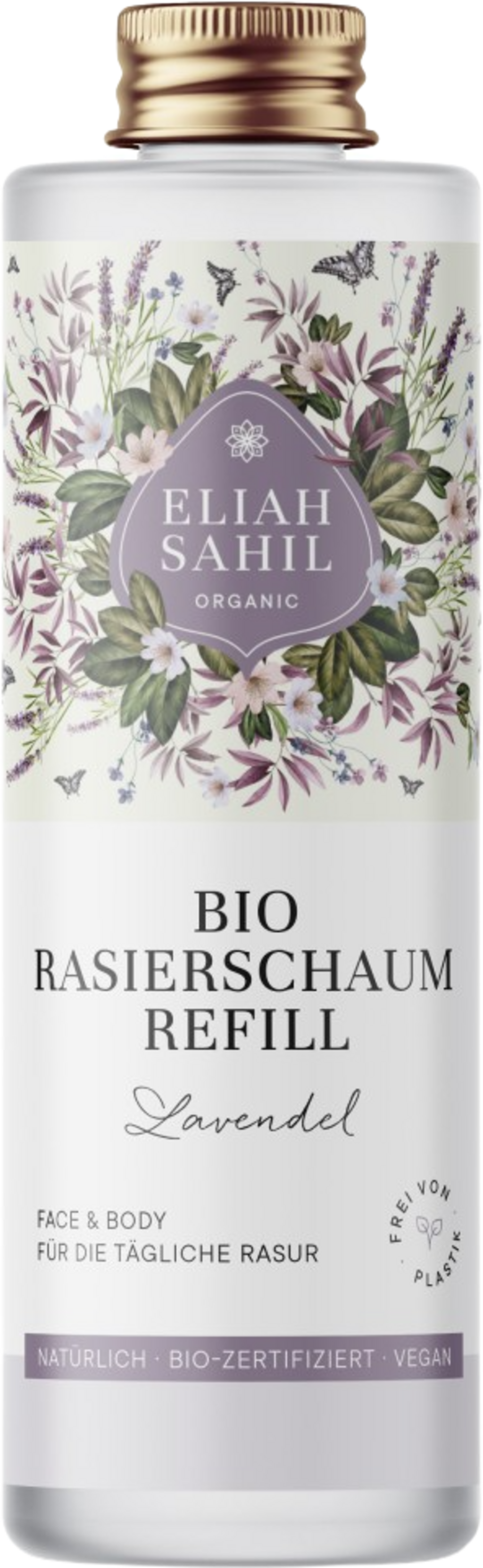 ELIAH SAHIL Bio Rasierschaum Lavendel - Refill 100 ml
