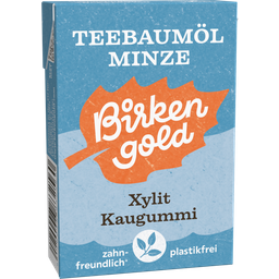 Natural Chewing Gum -  Tea Tree Oil and Mint - 28 g