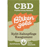 CBD Pfefferminze/Menthol Xylit Zahnpflege Kaugummi 