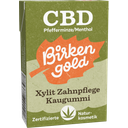 CBD Pfefferminze/Menthol Xylit Zahnpflege Kaugummi  - 28 g