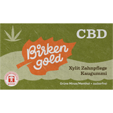 CBD Xylit Zahnpflege Kaugummi Grüne Minze/Menthol