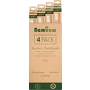 Bambaw Bamboo Toothbrush, soft - 4 Pcs