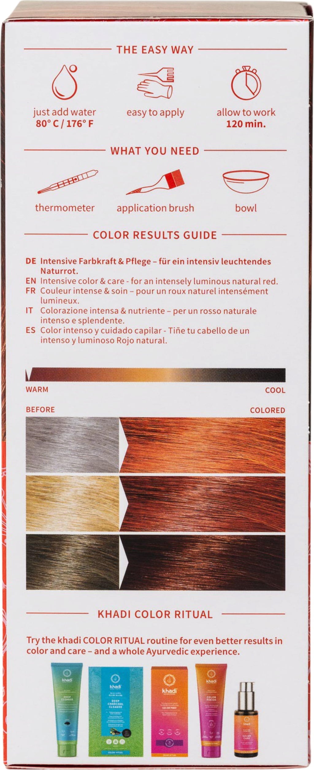 Khadi Reines Henna - 100 g