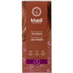 Khadi Herbal Hair Colour Light Brown - 100 g