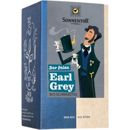 Sonnentor Organic Earl Grey Black Tea - Double chamber tea bags, 27 g