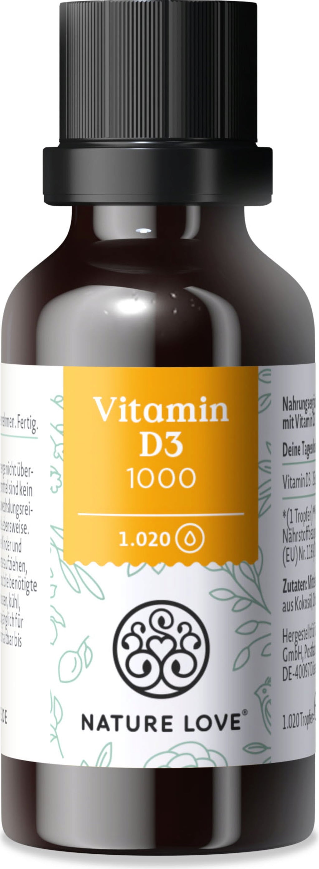 Nature Love Vitamine D3 1000 - 30 ml