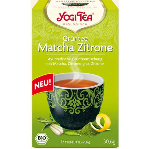 Yogi Tee Organic Green Tea Matcha Lemon - 17 Bags