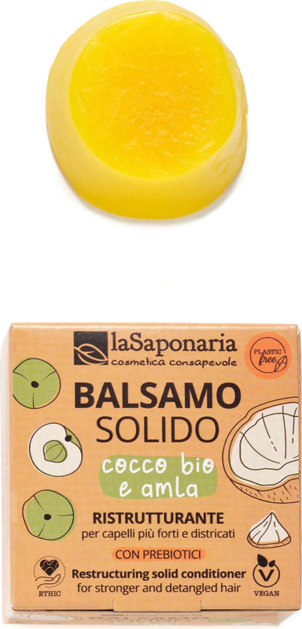 La Saponaria INNER Nährende Feste Spülung - 40 g