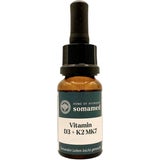 Home of Ayurveda somamed Vitamin D3 + K2 MK7 Drops