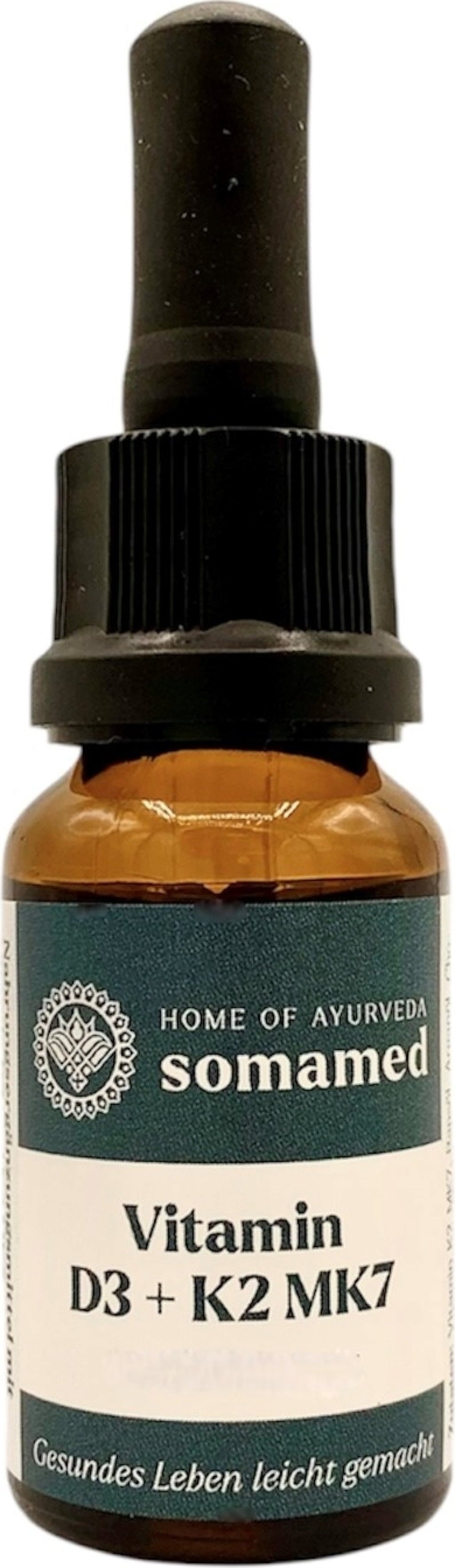 Home of Ayurveda somamed Vitamina D3 + K2 MK7 in Gocce - 15 ml