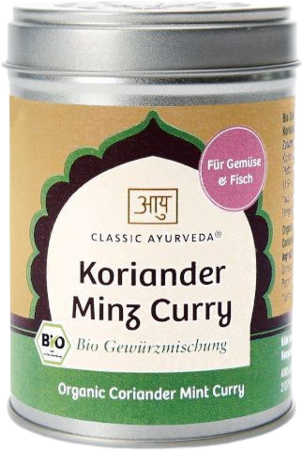 Classic Ayurveda Organic Coriander Mint Curry