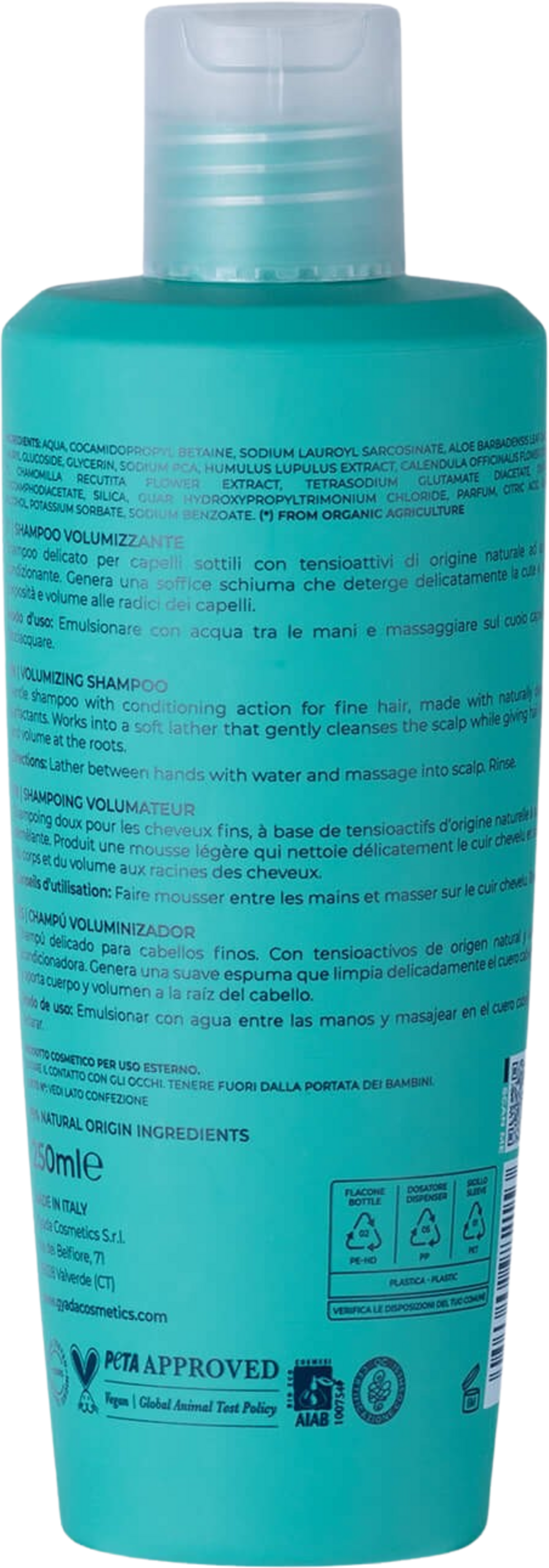 GYADA Cosmetics Volume Shampoo - 250 ml