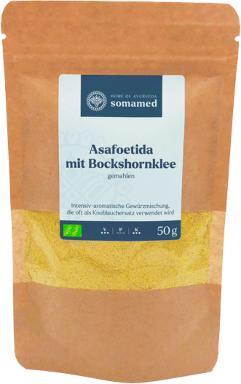 Home of Ayurveda somamed Asafoetida with Fenugreek Seeds - 50 g