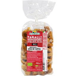 Sapore di Sole Organic Taralli - Tomatoes & Basil - 250 g