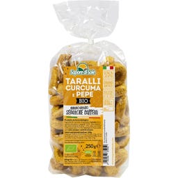 Sapore di Sole Taralli Kurkuma & Pfeffer bio - 250 g