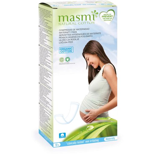 masmi Organic Maternity Sanitary Towels - 10 Pcs