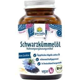 Govinda Schwarzkümmelöl Kapseln 500mg - 90 Kapseln