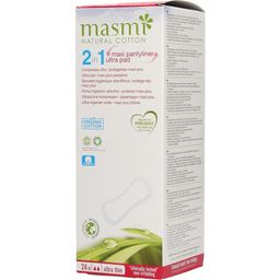 masmi Protège-Slip 2 en 1 Maxi - 24 pièces