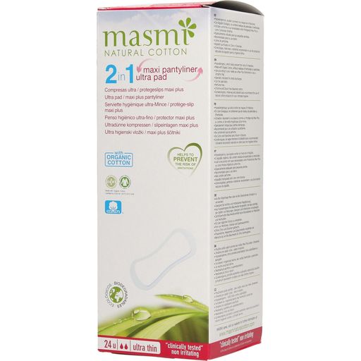 masmi 2в1 Превръзки Maxi bio - 24 броя