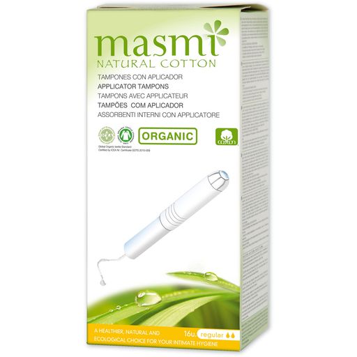 masmi Tampons + Applikator Bio - Regular