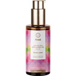 Khadi Holy Body olje za telo Rose Love - 100 ml