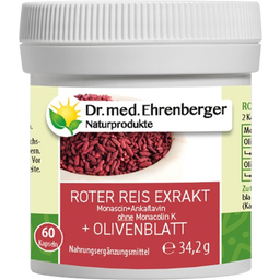 Dr. med. Ehrenberger Organic & Natural Products Red Rice + Olive Leaf - 60 Capsules