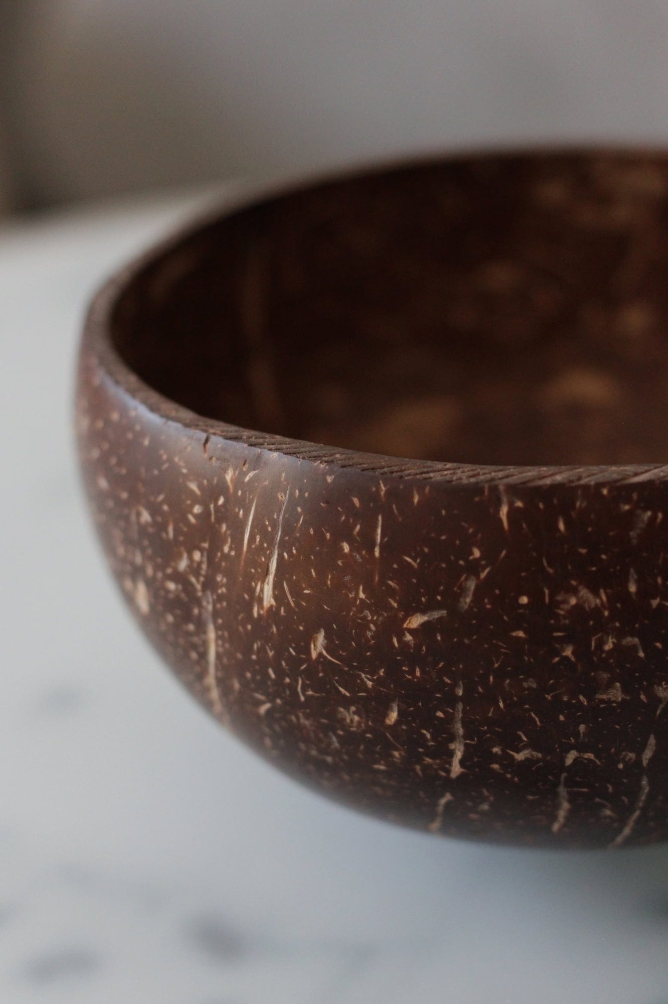 Bol En Coquille De Noix De Coco Naturelle Imprimée - Bol Décoratif Orange Pour Clés, Bijoux Et Bonbons