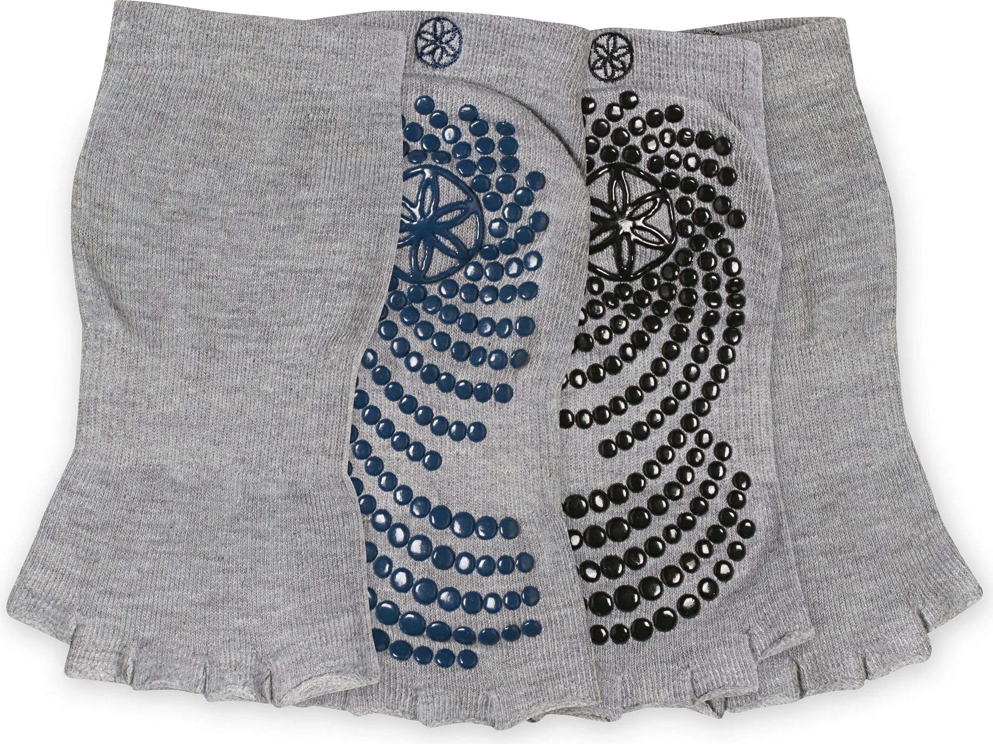 GAIAM Toeless Yoga Socks, Grey - Ayurveda 101 Online Shop