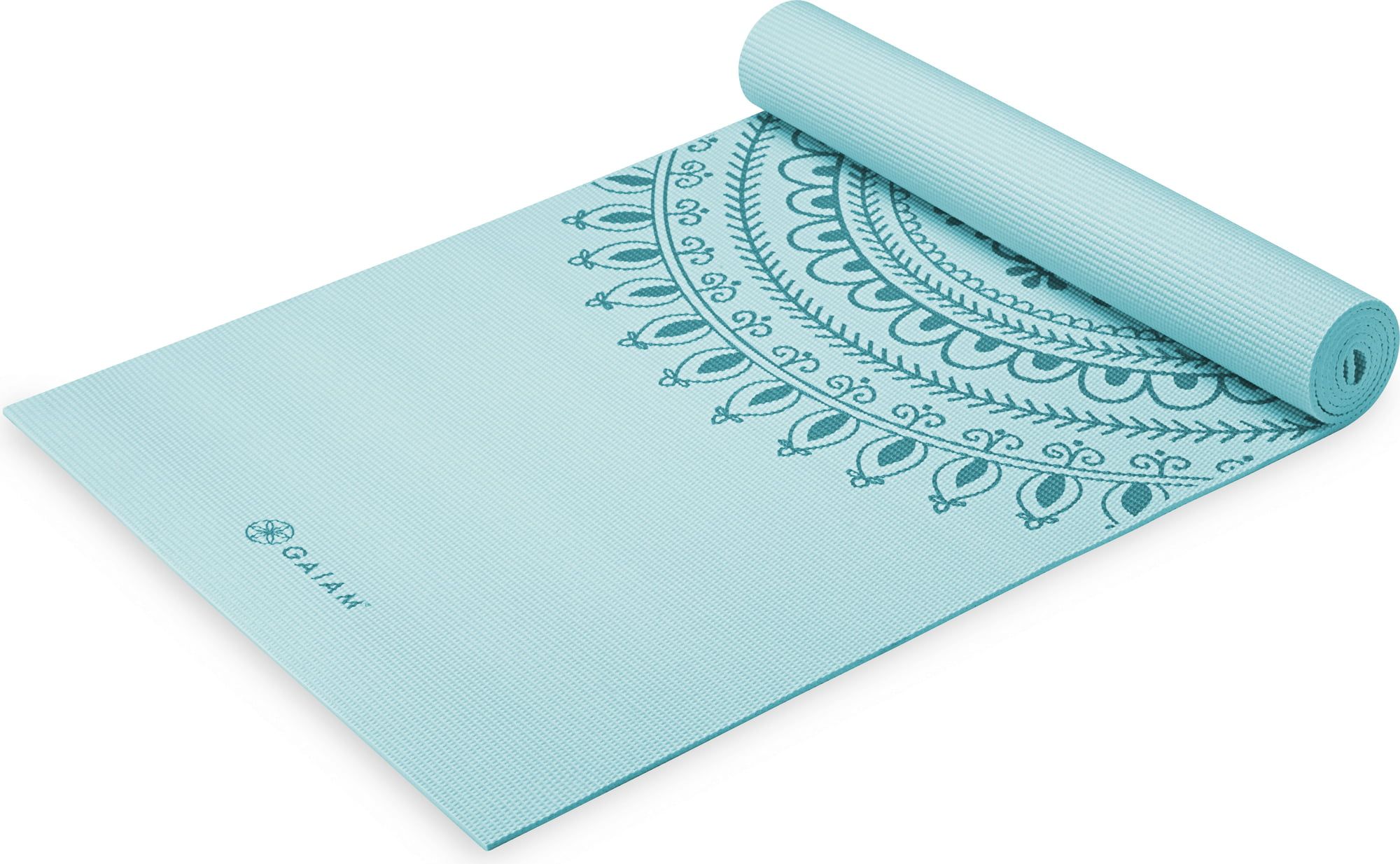 Blue Yoga Mat - Light Blue/Turquoise/Sky Blue for your ideal yoga practice