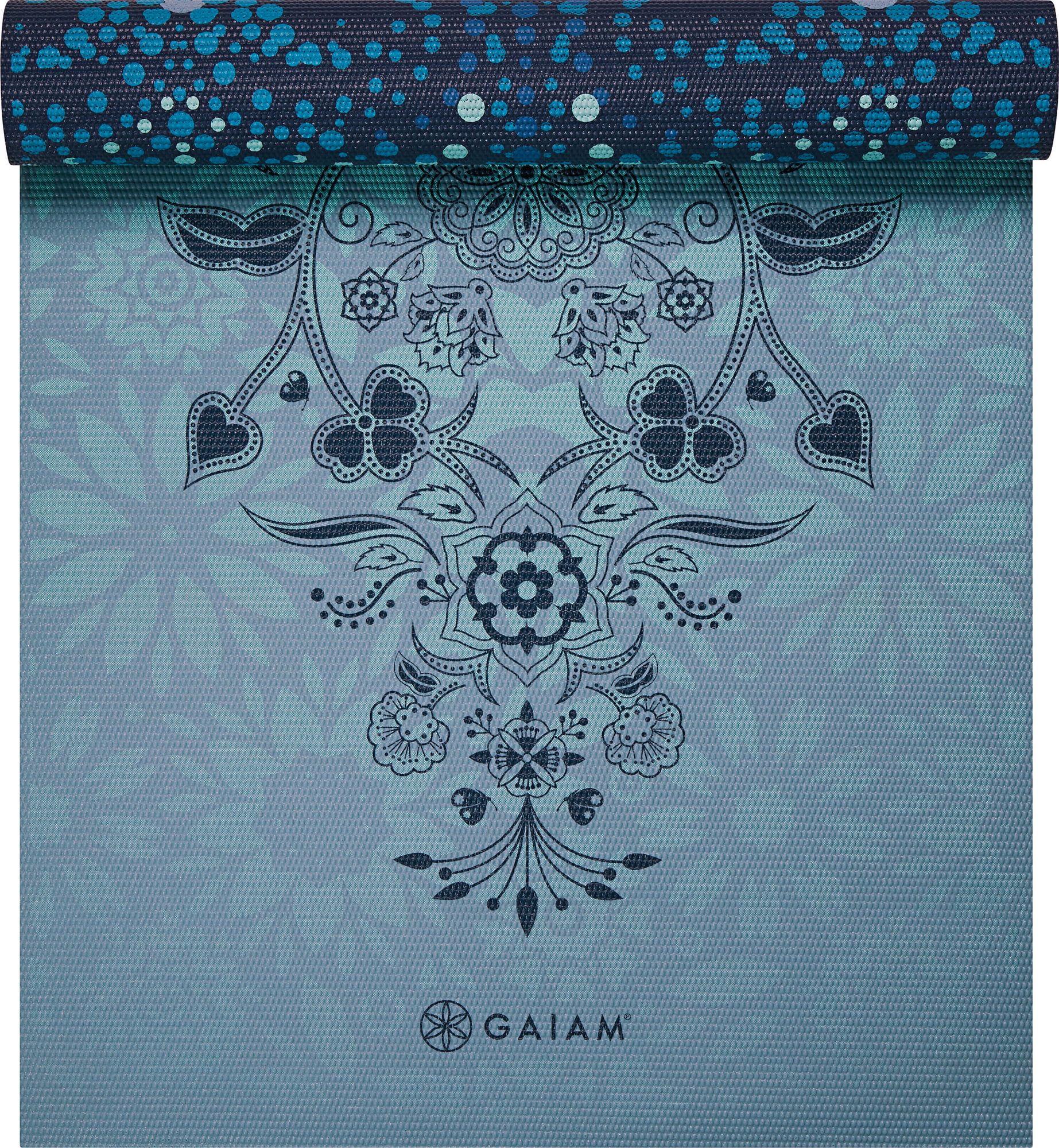Gaiam Premium Reversible 6mm Yoga Mat